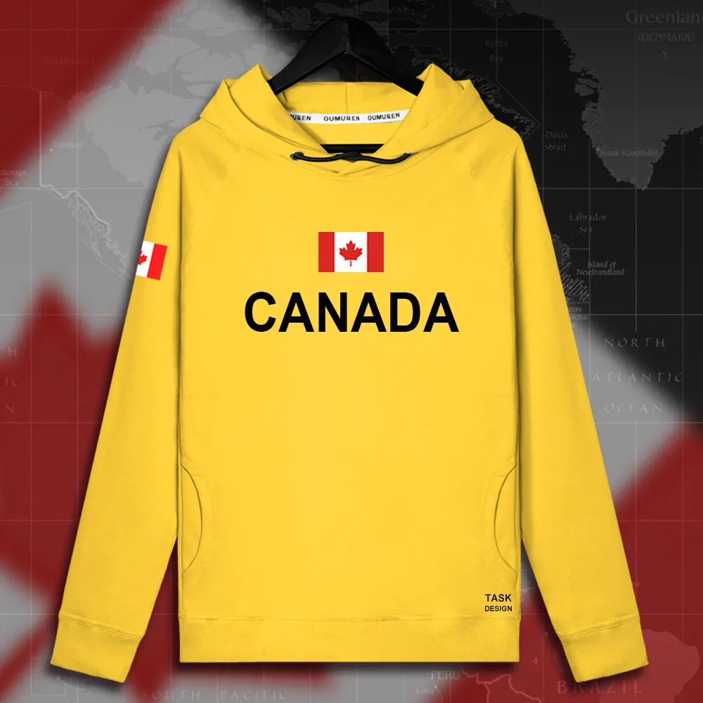 Канадские канадцы CA CAN мужские толстовки с капюшоном пуловеры тонкая новая
