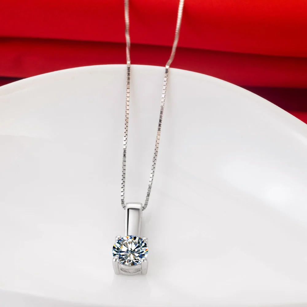 Подарок на день Святого Валентина роскошный качественный бриллиантовый кулон