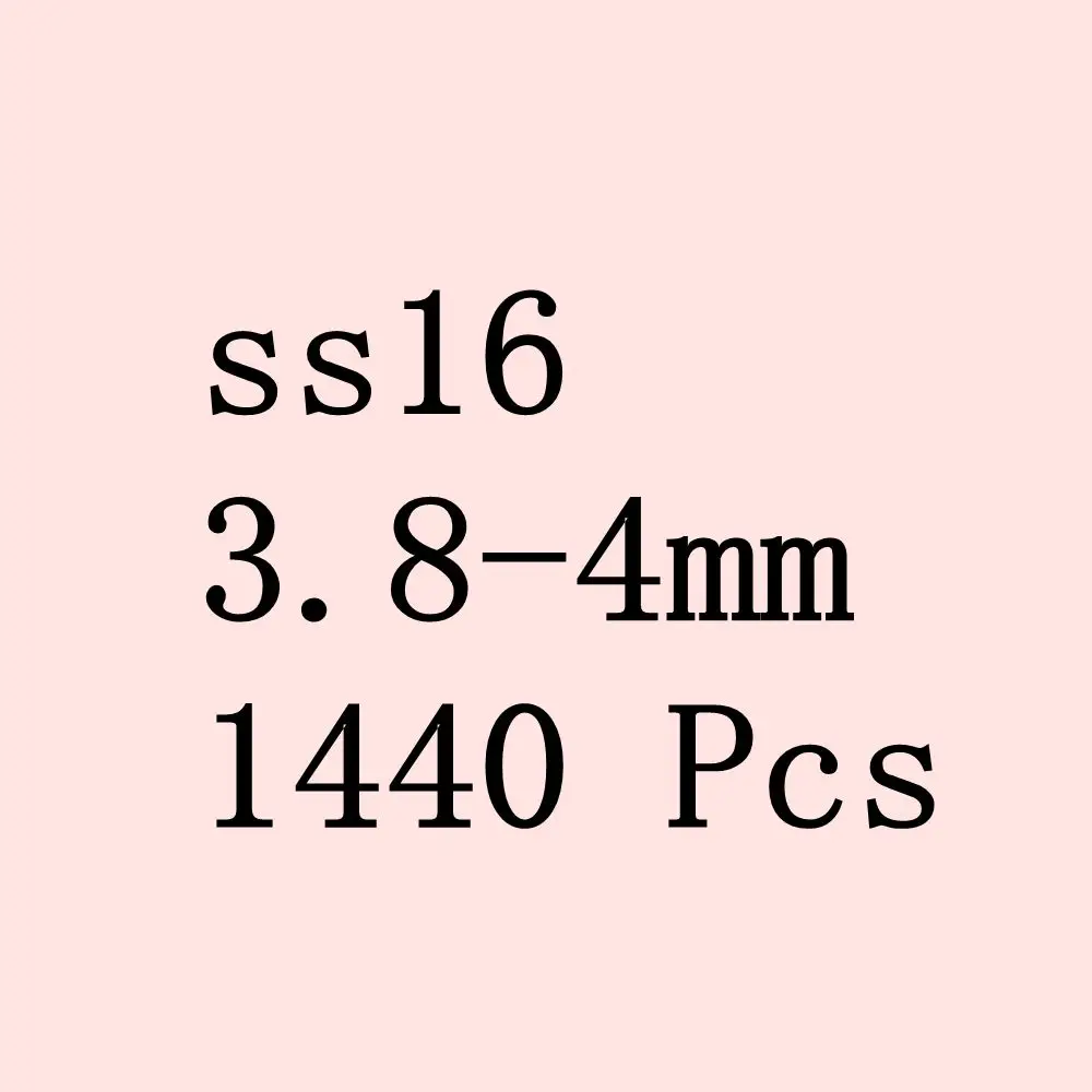 ss16 4mm Стразы для ногтей аметистовый цвет много Siez мини точечный Кристалл камни свободные бусы со стразами DIY украшения для ногтей - Цвет: ss16 4mm
