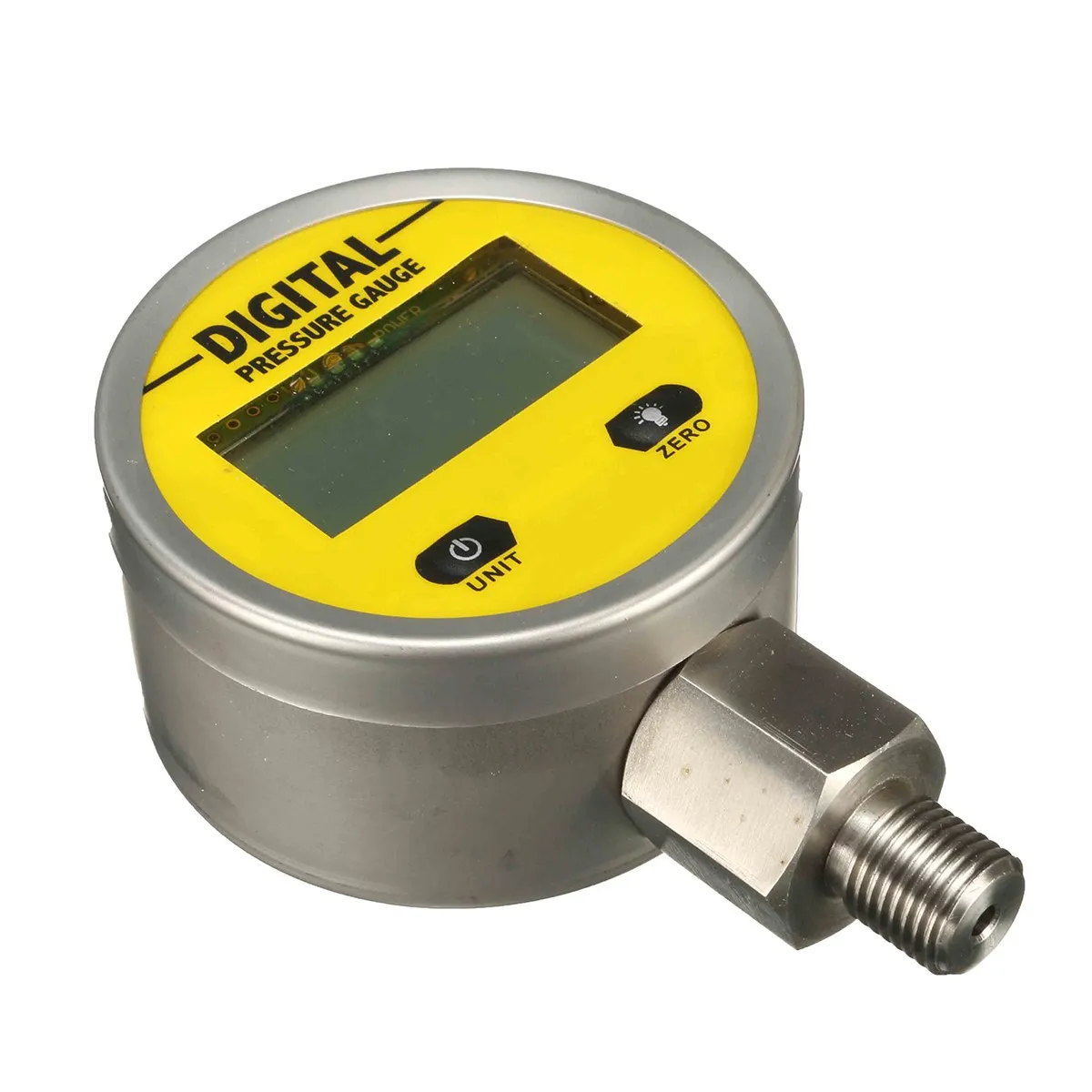 Цифровой гидравлический манометр 0-250 бар/25 МПа/3600PSI (G/NPT1/4) -база входа