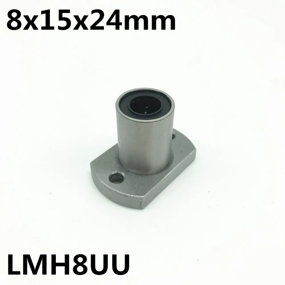 2 шт. LMH8UU 8 мм фланец линейный подшипники LMH8 8x15x24 мм|linear|lmh8 |