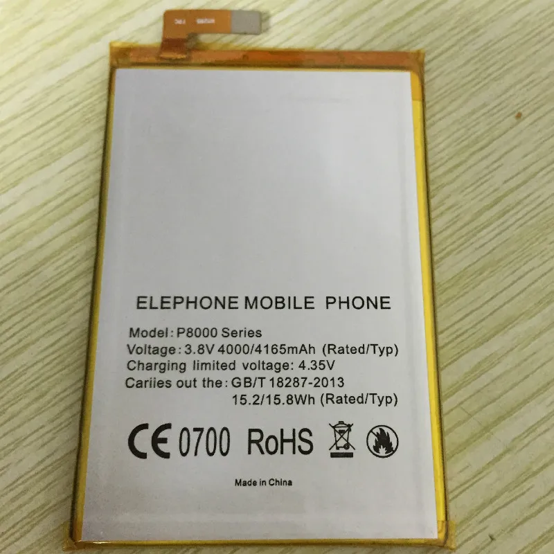 Аккумулятор для Elephone P8000 4000 ~ 4165 мАч|Аккумуляторы мобильных телефонов| |
