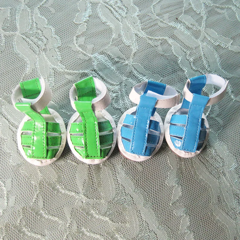 Pet Dog Shoes Summer Cute Crown PU Sandals Puppy Supplies Fashion New For Dogs Products | Дом и сад