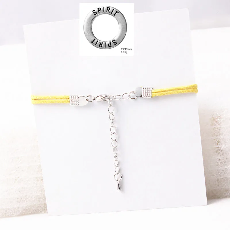 Spirit Charm браслет спортивный Wish карта для Sporter Регулируемый ювелирный подарок