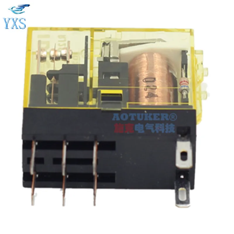 Rj2s cl d24 реле 8a rj2s D24 Управление Напряжение DC 24 В 8 Булавки 2 открыт закрыт|pin 2|pin 8pin pin |
