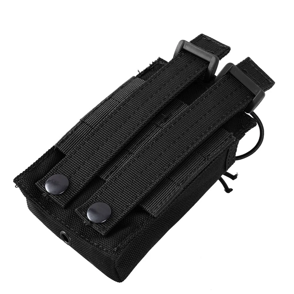 Тактический Molle Walkie-talkie Pouch Interphone Storage Bag Открытый Molle Radio Pouch для военного использования Walkie-Talkie Чехол-держатель