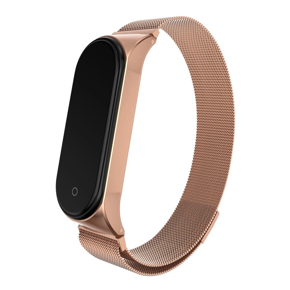 Браслет mi Band 4 Металлический Безвинтовой браслет из нержавеющей стали для Xiaomi mi браслет 4 Ремешок Браслет mi Band 4 напульсники mi band 4