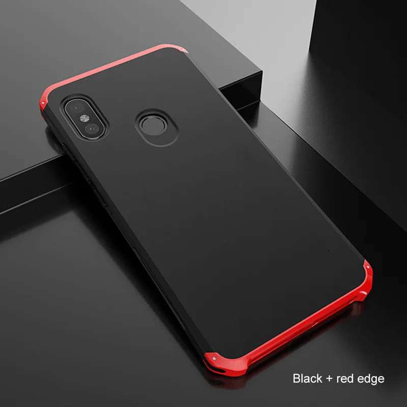 Металлический чехол для Xiaomi redmi note 5, чехол, противоударный, броня, алюминиевая рамка, Жесткий ПК, чехол для телефона redmi note 5 pro, чехол Note5, Fundas