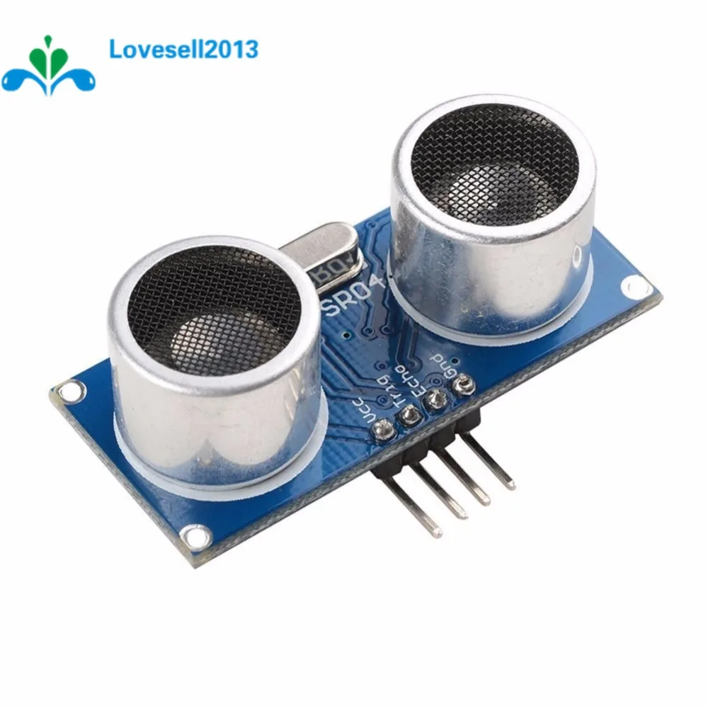 

5PCS Ultrasonic Module HC-SR04 HC SR04 HCSR04 Distance Measuring Transducer IO Trigger Sensor For Arduino 5V DC