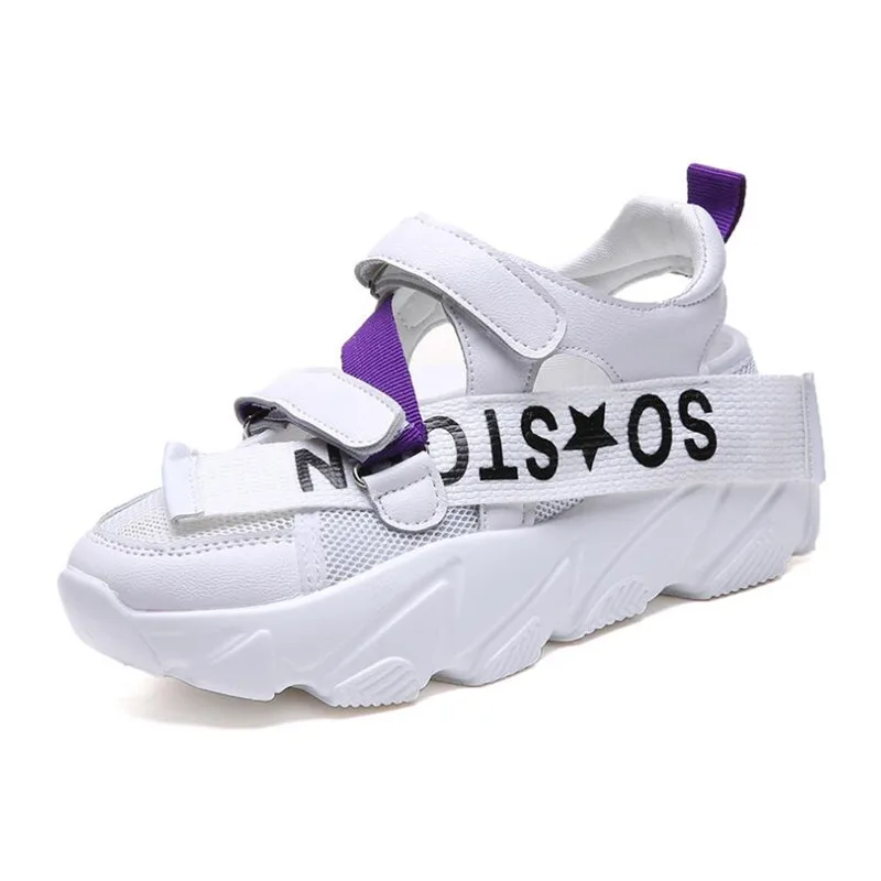 2019 г. женская обувь на плоской подошве белая Повседневная дышащая из сетчатого