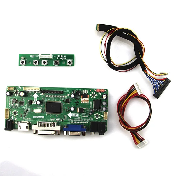 

M.NT68676 LCD/LED Controller Driver Board For N154I2-L02 CLAA154WA05AN (HDMI+VGA+DVI+Audio) LVDS Monitor Reuse Laptop 1280*800