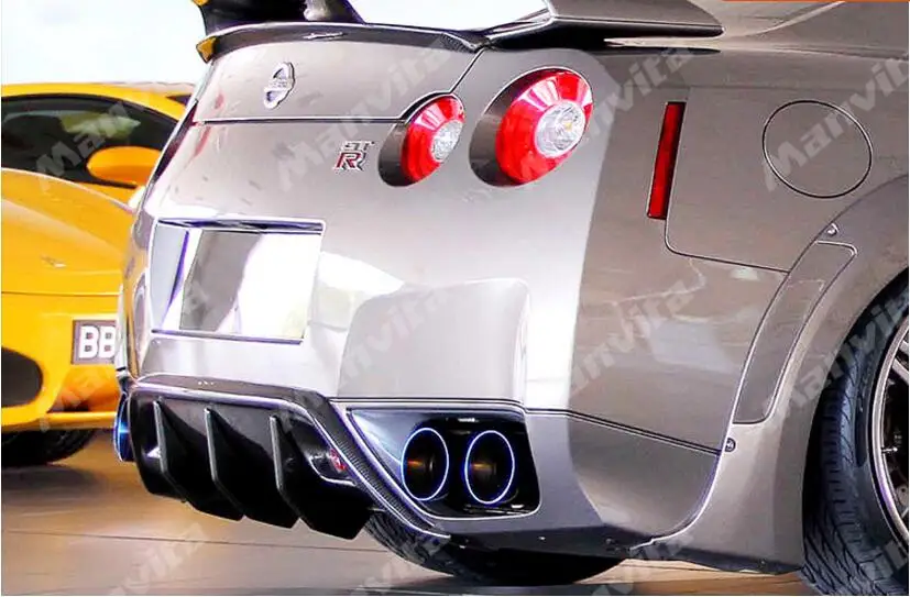 Автомобильный спойлер для заднего бампера из углеродного волокна автомобильный