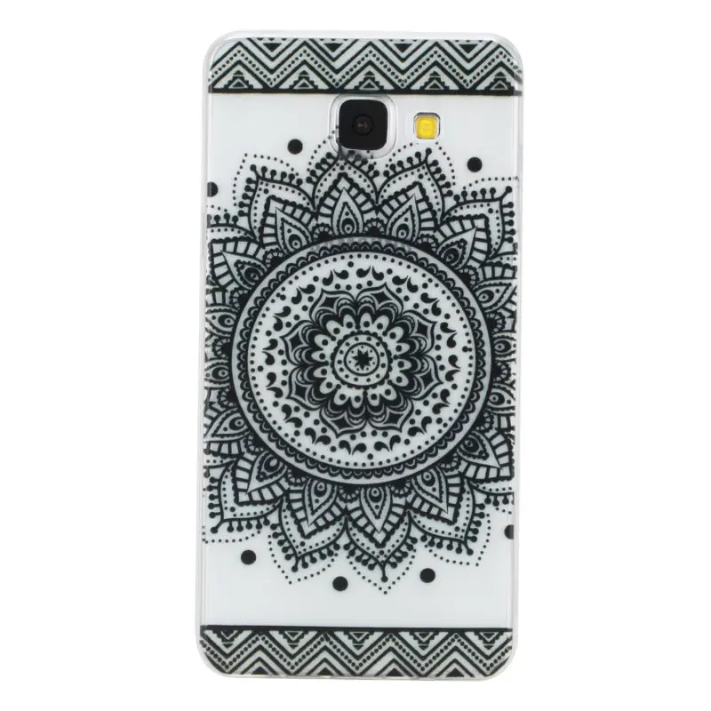 Fashion Cover Case For Samsung GALAXY A5 2016 Silicone Girl Bird Cute Cat Lemon Flower Clear Back Gel |