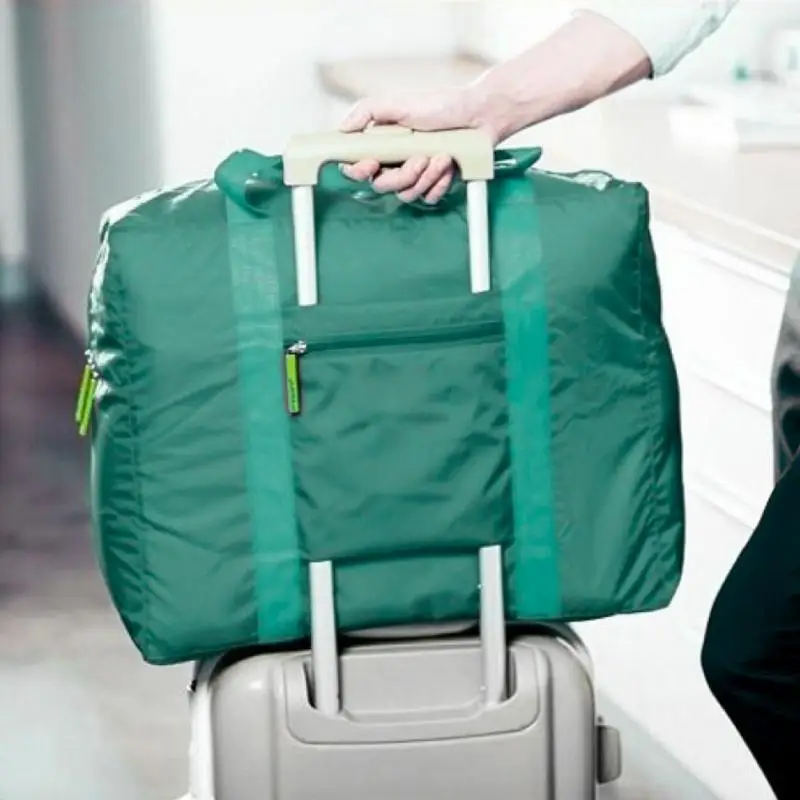 Унисекс складная дорожная сумка Водонепроницаемая нейлоновая Большая