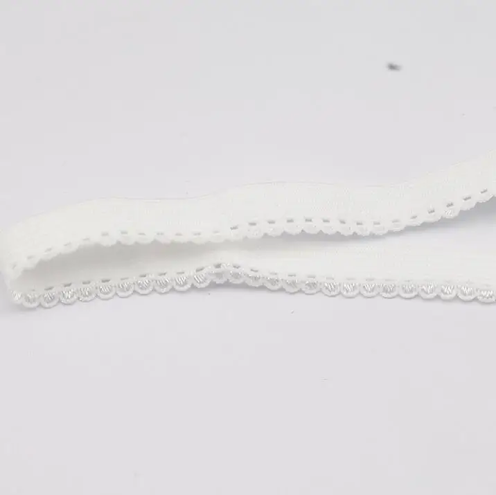 10 м/лот Прямая продажа с фабрики стрейч кружевная бейка для отделки нижнего белья