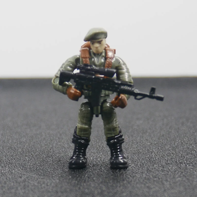 WW2 военное оружие строительные блоки кирпичная серия джунгли SWAT MOC Mode DIY игрушка