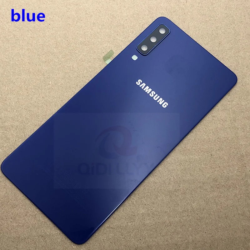 Задняя крышка аккумулятора для Samsung Galaxy A7 2018 A750F сменные детали корпуса двери +