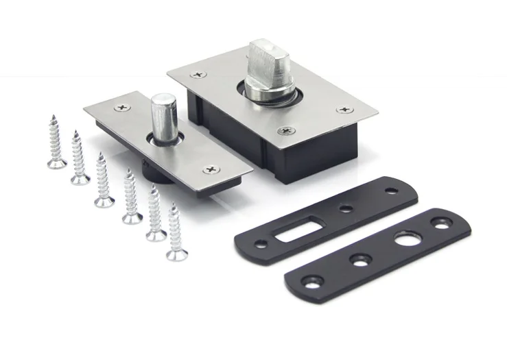 

360 Degrees Top Bottom Mount Pivot Hinge Hinges Woodworking 150KG