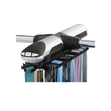 Automatic Tie Rack Electric  Revolving Tie Racks Tie Hook Scarf Hanger Rack Organizer Belt Rack