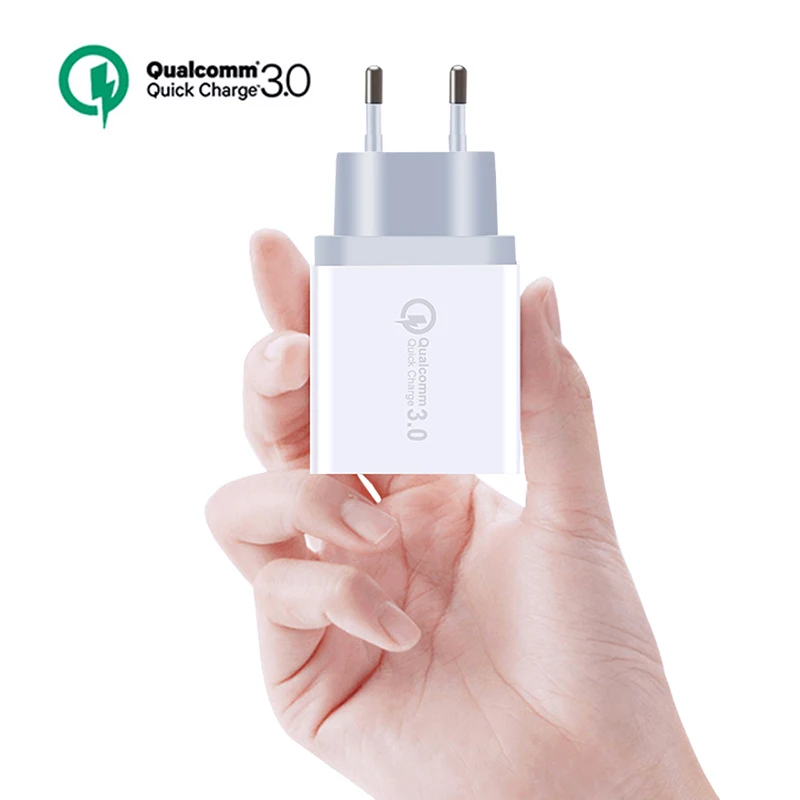 Для xiaomi usb зарядное устройство quick charge 3 0 для iphone X Быстрая зарядка 1 порт Разъем EU US