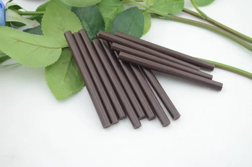 Brown 240 шт, 0,7*10 см, кератиновые клеевые палочки для наращивания волос, клей для наращивания, смешанный коричневый, блонд, черный, прозрачный блонд - Цвет: Brown