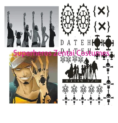 Аниме Пираты Сердца трафальгарские права аниме лого мультфильма тату для