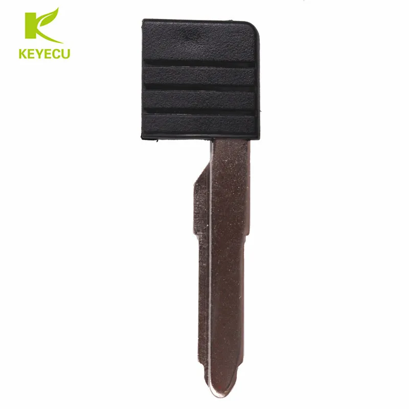 KEYECU 10 шт. необработанные ключи Сменные вставки для Mazda RX-8 5 6 Фотоэлементы |