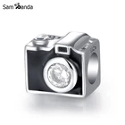 Бусины-шармы из серебра 925 пробы, для браслетов и браслетов Пандоры