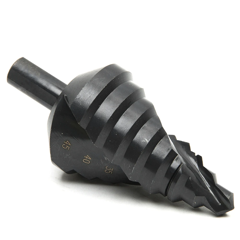 10-45 мм ступенчатое сверло HSS с титановым покрытием промышленный сверлильный