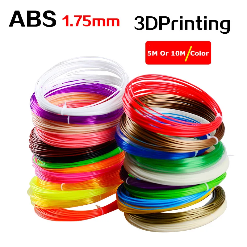 Высокое качество нити abs 1 75 мм 20 цветов 3D Ручка ABS пластик Abs нить 3d печать для
