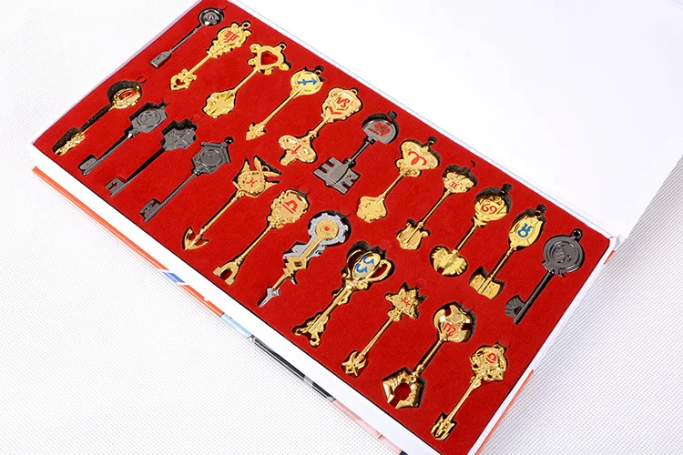 25 шт./компл. фигурка аниме Сказочный хвост Эльза Люси Косплей ключ брелок Brinquedos