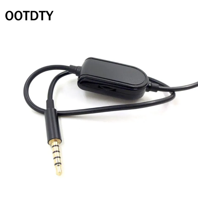 2 м черная игровая гарнитура сплиттер прочный удлинитель аудио кабель для Astro A10 A40