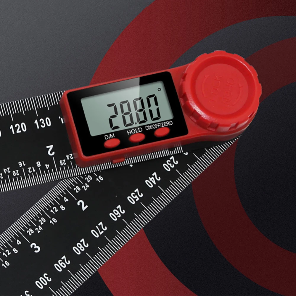 200mm Digital Angle Ruler Scale Electronic Goniometer Protractor Inclinometer Electron Detector | Инструменты