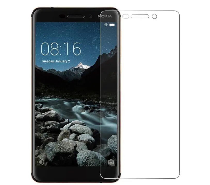 2 упак./лот Оригинальное защитное закаленное Стекло для Nokia 6,1 Экран протектор для Nokia 6 Стекло Премиум защитное закаленное