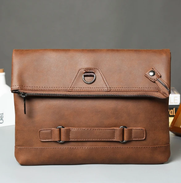 Винтажная Мужская Дизайнерская Сумка вместительный Повседневный клатч-конверт