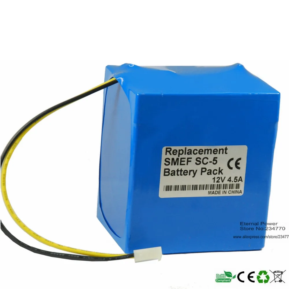 Замена батареи медицинского аппарата для Smef SC-5 био-медицинская батарея 100%