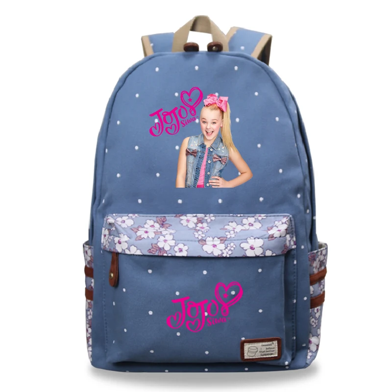 15 Повседневный Рюкзак Jojo Siwa, студенческий Повседневный Рюкзак, модные новые высококачественные сумки для подростков, красивый мужской женский рюкзак для путешествий - Цвет: 15
