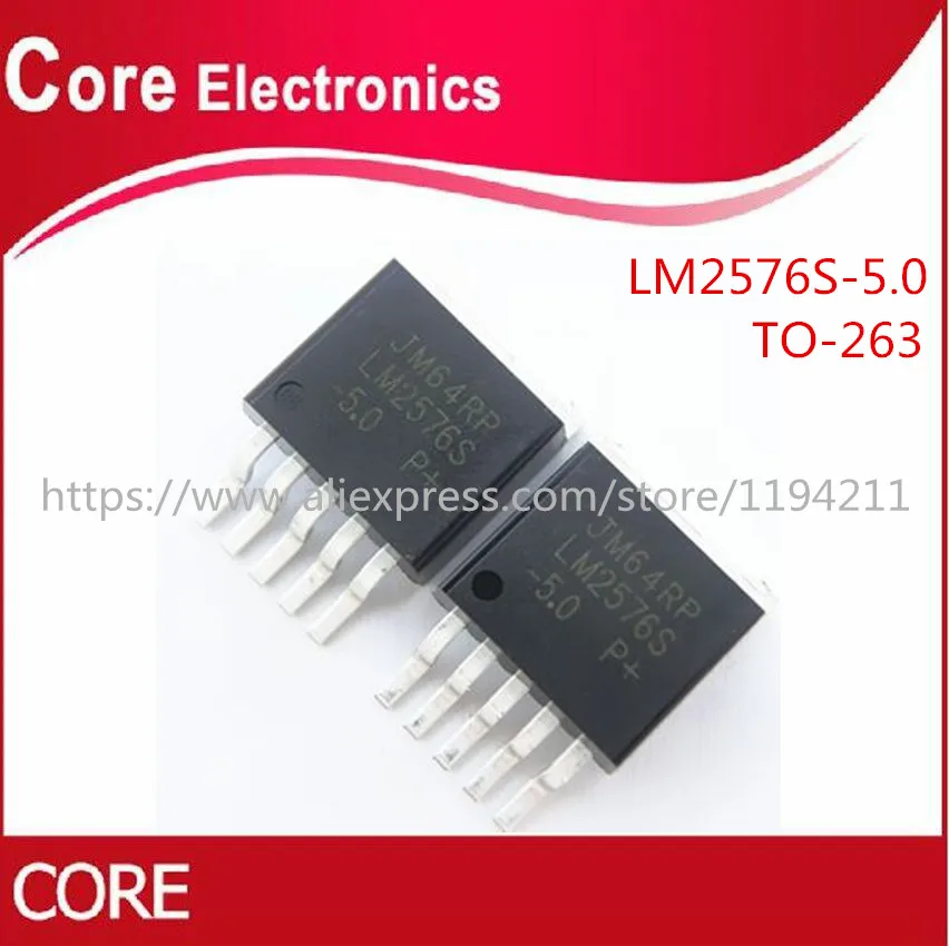 500pcs LM2576S 5.0 TO263 LM2576SX TO 263 LM2576 5V new|Интегральные схемы| |