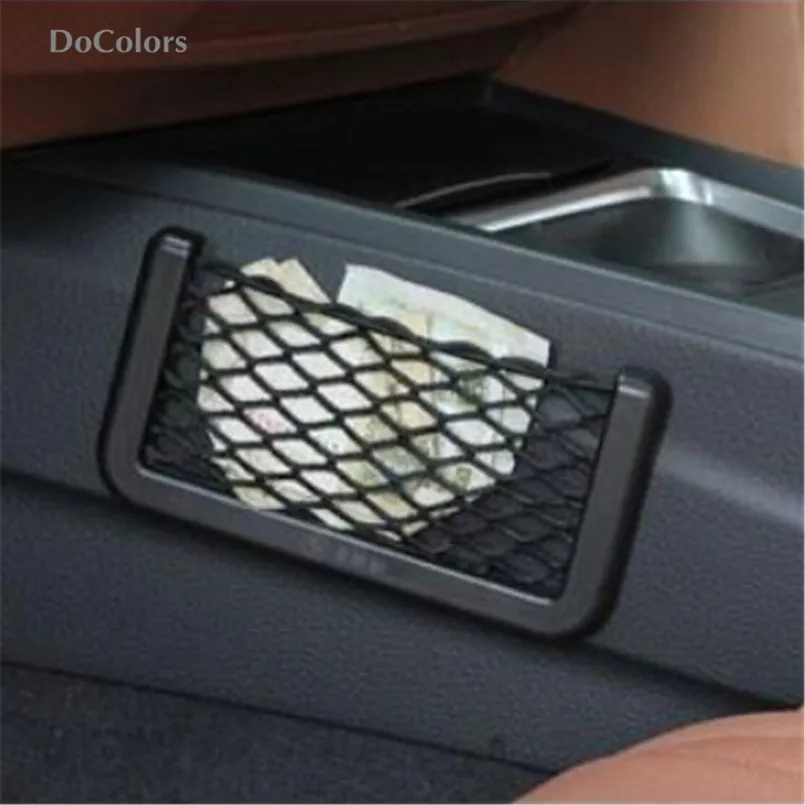 

DoColors Car Storage Organizer Net Bag Case For Ford EDGE Explorer EXPEDITION EVOS START C-MAX S-MAX B-MAX