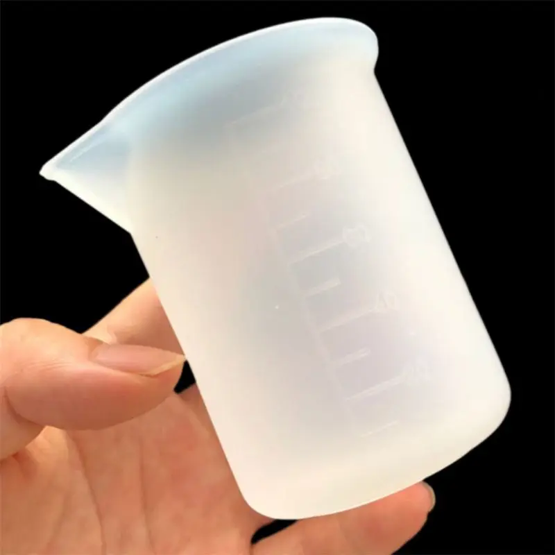 

Reusable DIY 6pcs Silicone Nonstick Measuring Mixing Cups for Resin Glue Tools Cup Making Handmade Craft