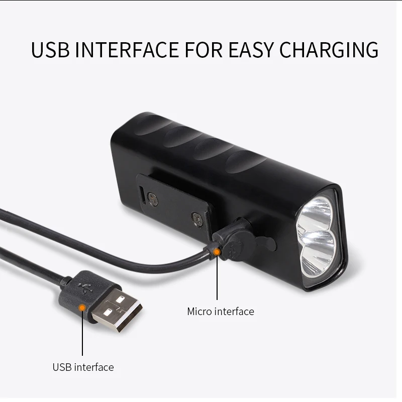 Велосипедные фары с USB зарядкой подсветка фонарик для езды на горном велосипеде
