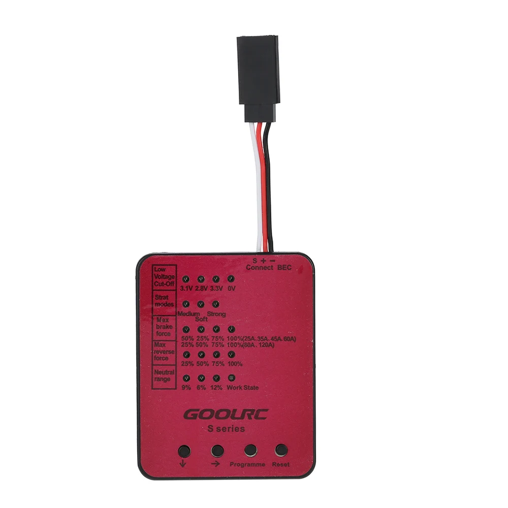 Оригинальный бесщеточный двигатель GoolRC S3674 2250KV 80A ESC и программная карта