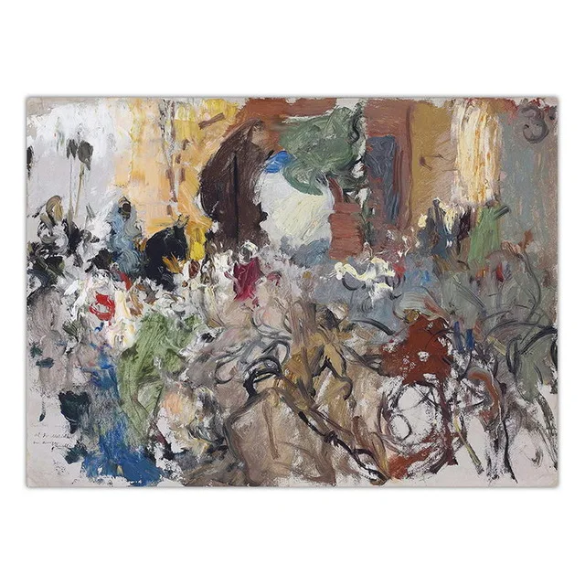 Настенный художественный Печатный домашний декор холст испанский Joaqun Sorolla пейзажная живопись акварель скандинавский плакат Модульная картина для спальни - Цвет: Nordic LXR2574-03