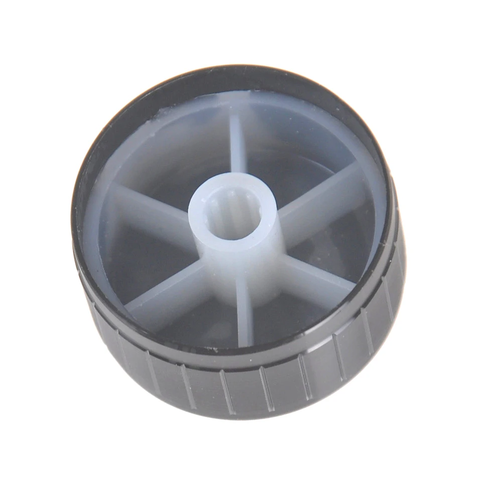 1 шт. регулятор громкости вращающиеся ручки Черный рифленый вал потенциометра 34*17