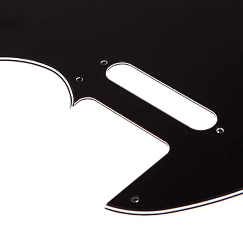 3 слоя Tele стиль электрогитара pick Guard царапина пластина подходит Telecaster Черный Высокое качество guitar pick guard