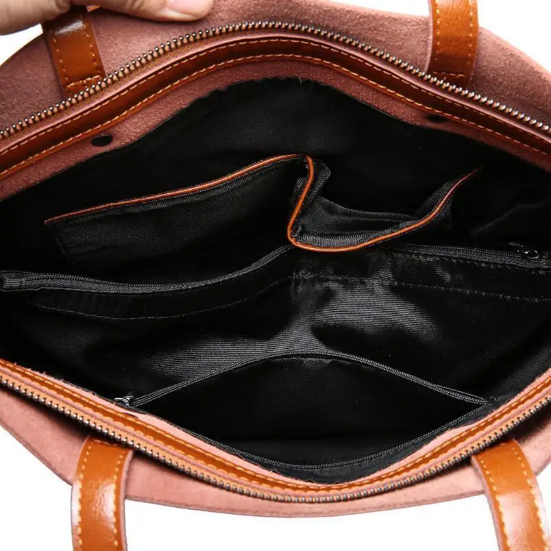 

LUYO Genuine Leather Luxury Handbags Women Shoulder Bags Designer Large Capacity Vintage Tote Top-handle Bags Female Bolsas