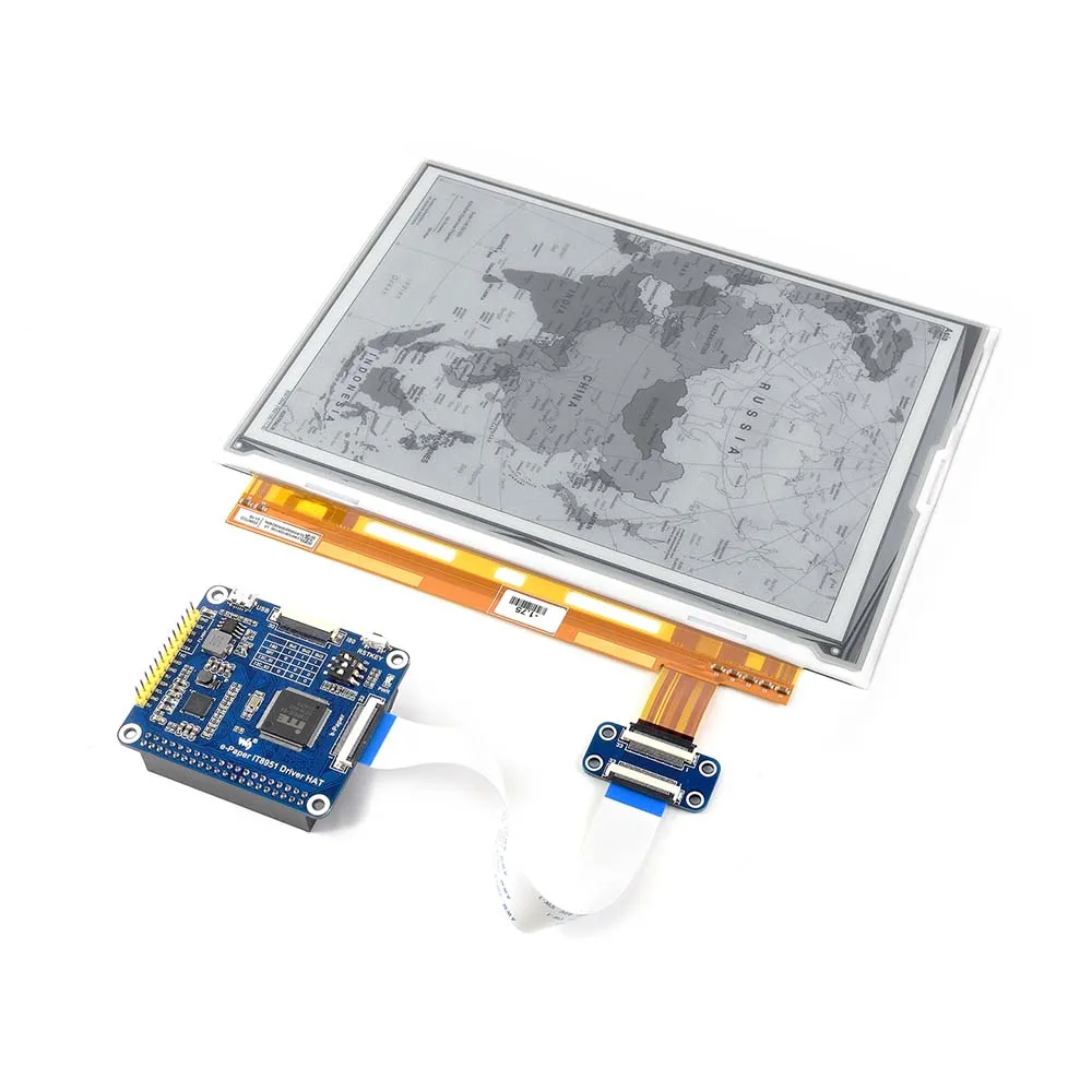 Дисплей E-Ink Waveshare 1200*825 9 7 дюйма для Raspberry PiZero/Zero W/Zero WH/2B/3B/3B + USB/SPI/I80/I2C интерфейс IT8951
