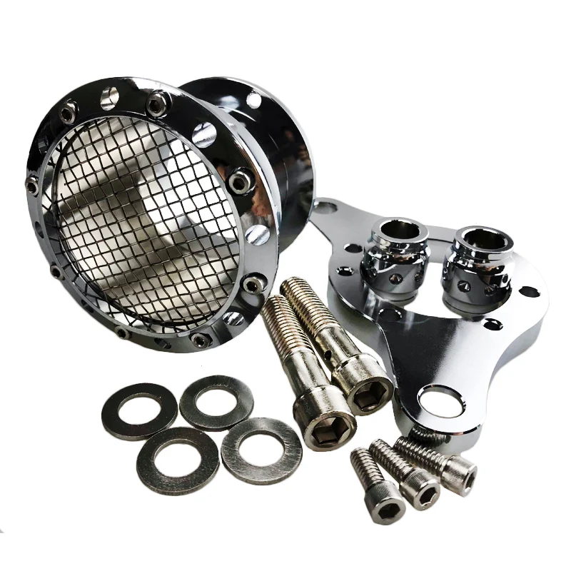 Воздушный фильтр для мотоцикла Chrome Velocity Stack впускной алюминиевый CNC Harley Sportster XL 2004