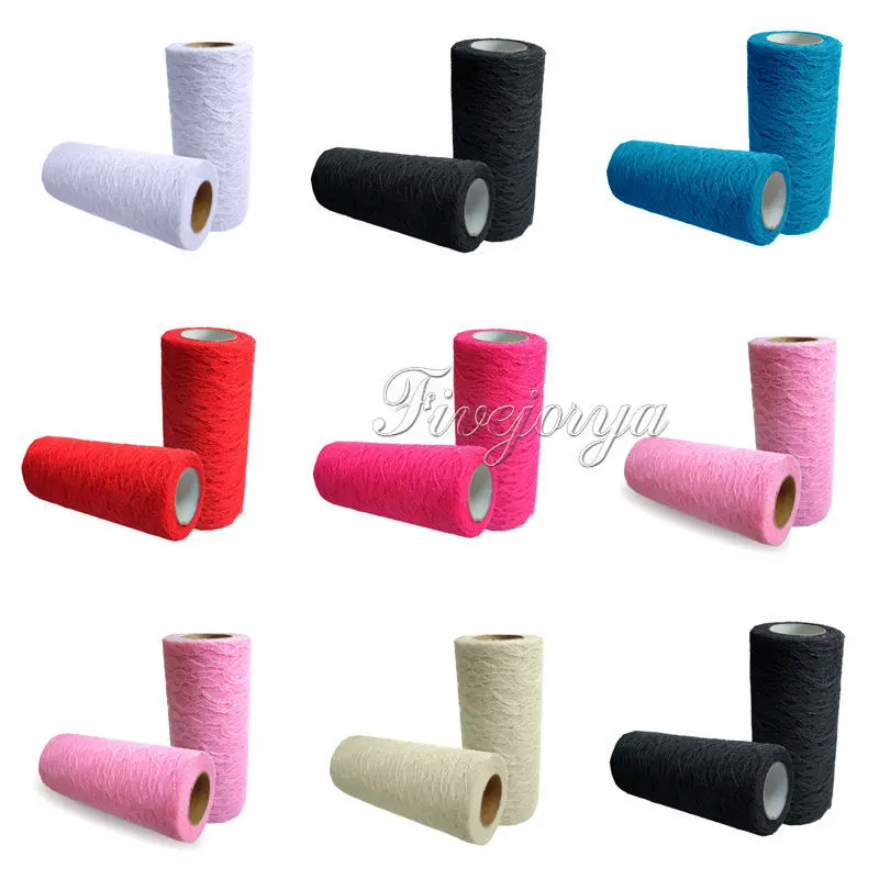 2 шт. 6 &quotx10YD рулон тюля катушка сделай сам кружевная ткань для пачки свадьбы