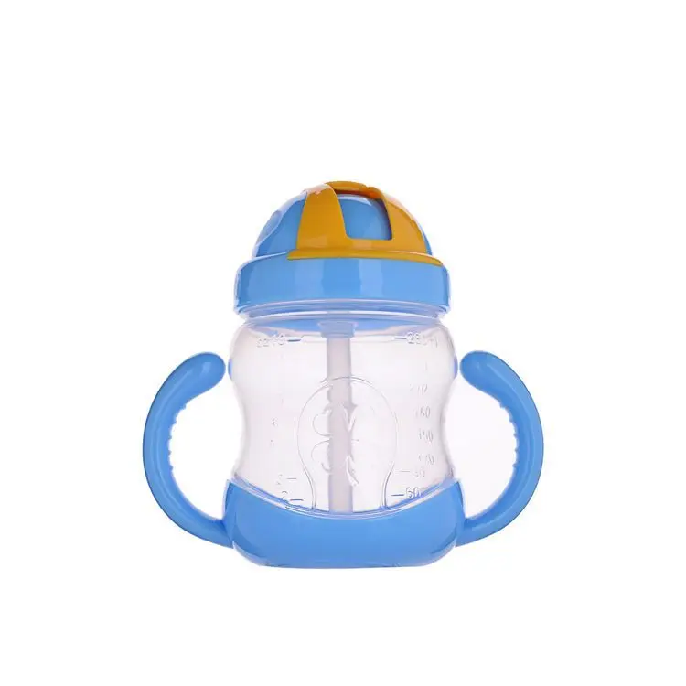 Без БФА! 100% пищевая ручка из полипропилена 280 мл Детские Чашки Sippy милая детская